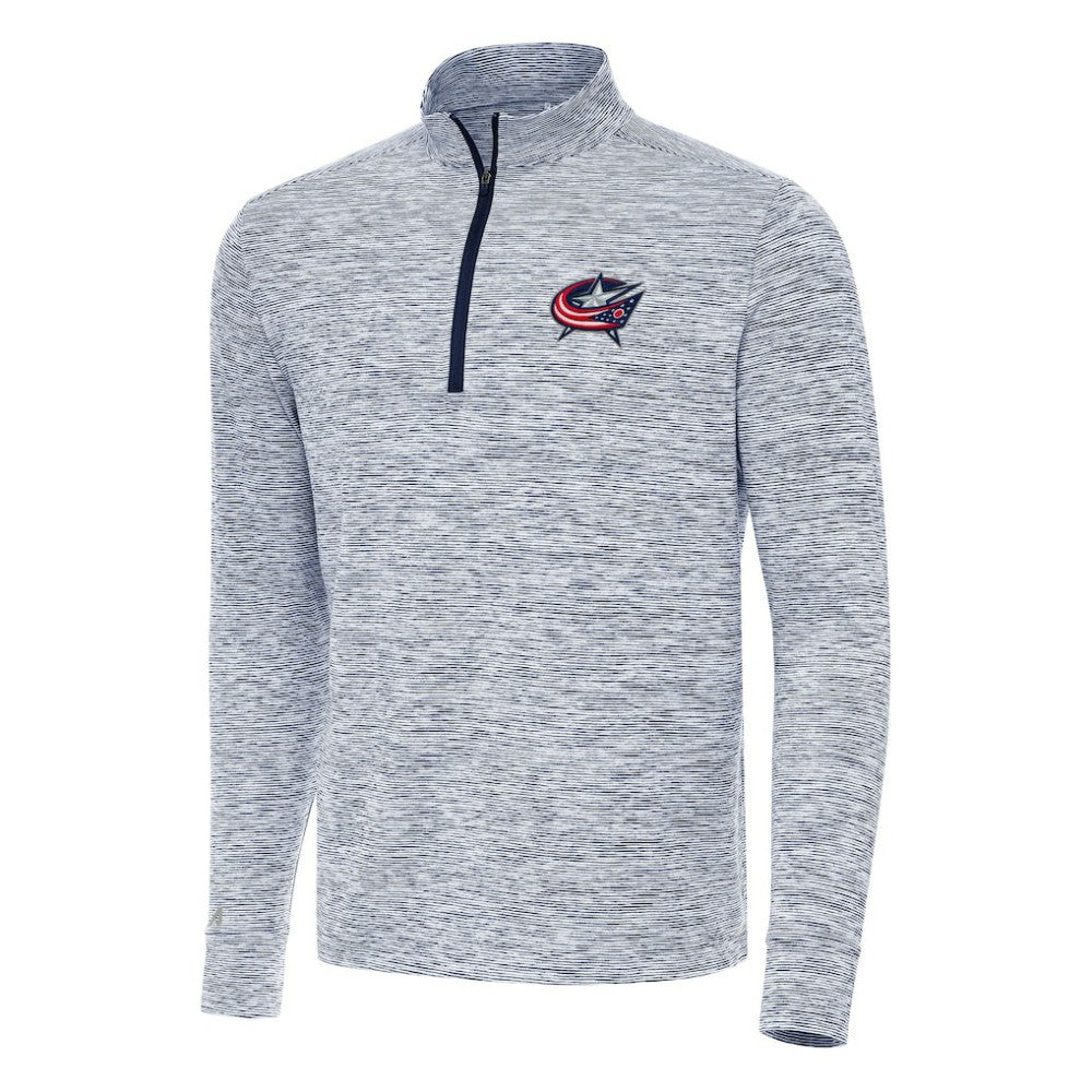 NHL Columbus Blue Jackets Antigua Cause Quarter-Zip Top