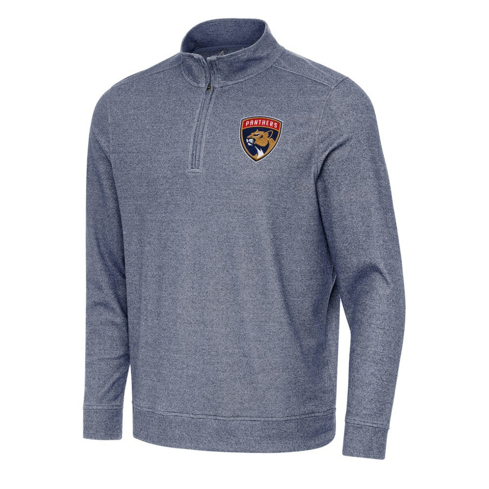 NHL Florida Panthers Antigua Subtle Quarter-Zip Sweatshirt