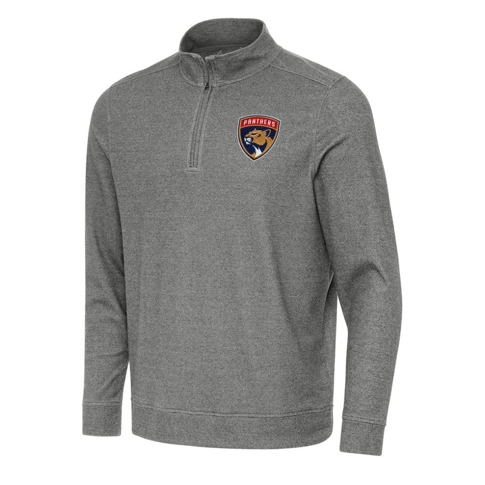 NHL Florida Panthers Antigua Subtle Quarter-Zip Sweatshirt