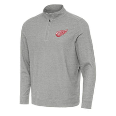 NHL Detroit Red Wings Antigua Subtle Quarter-Zip Sweatshirt