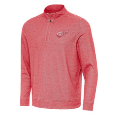 NHL Detroit Red Wings Antigua Subtle Quarter-Zip Sweatshirt