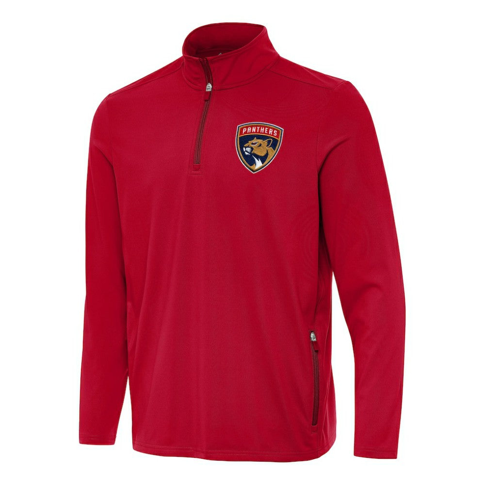 NHL Florida Panthers Antigua Perilous Quarter-Zip Sweatshirt