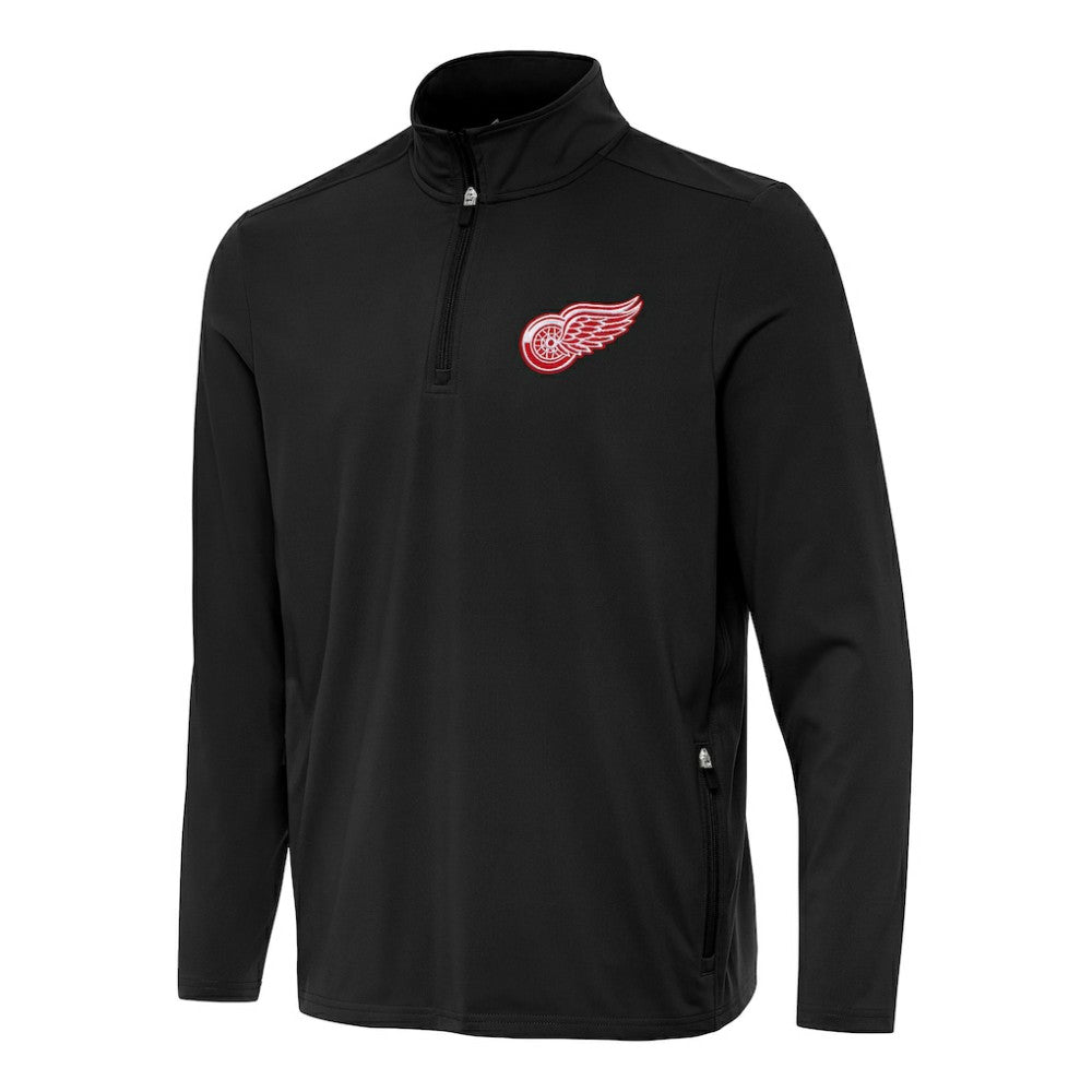NHL Detroit Red Wings Antigua Perilous Quarter-Zip Sweatshirt