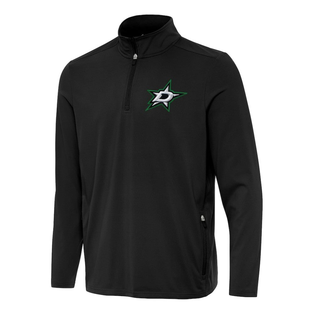 NHL Dallas Stars Antigua Perilous Quarter-Zip Sweatshirt