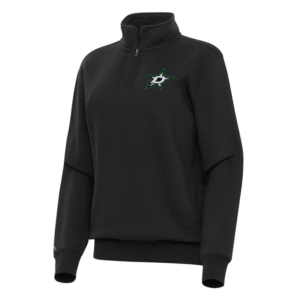 NHL Dallas Stars Antigua Women's Victory Quarter-Zip Sweatshirt