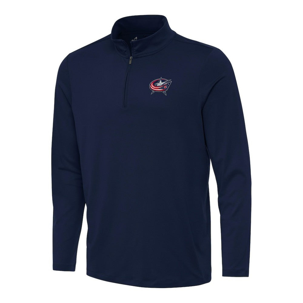 NHL Columbus Blue Jackets Antigua Reprocess Quarter-Zip Top