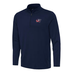 NHL Columbus Blue Jackets Antigua Reprocess Quarter-Zip Top