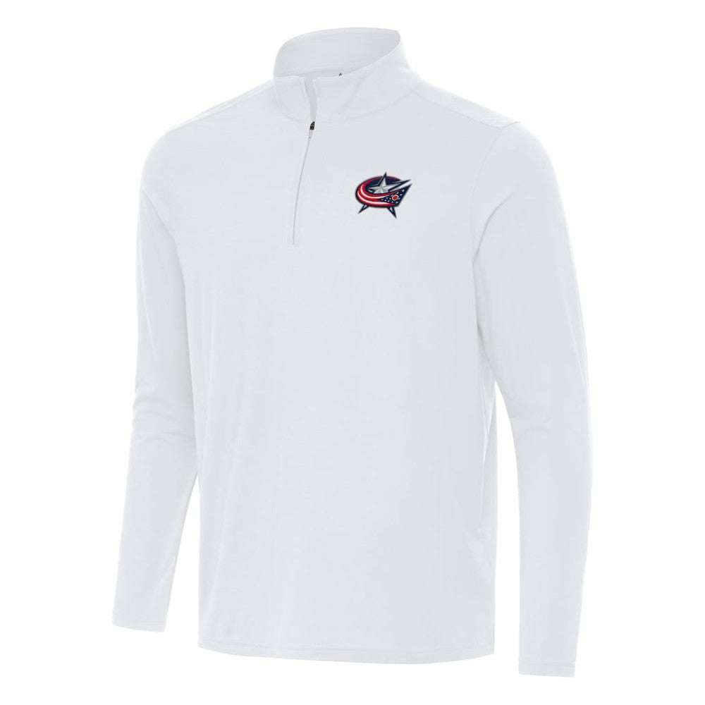 NHL Columbus Blue Jackets Antigua Intent Quarter-Zip Top