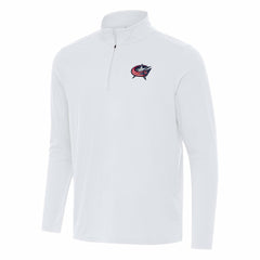 NHL Columbus Blue Jackets Antigua Intent Quarter-Zip Top