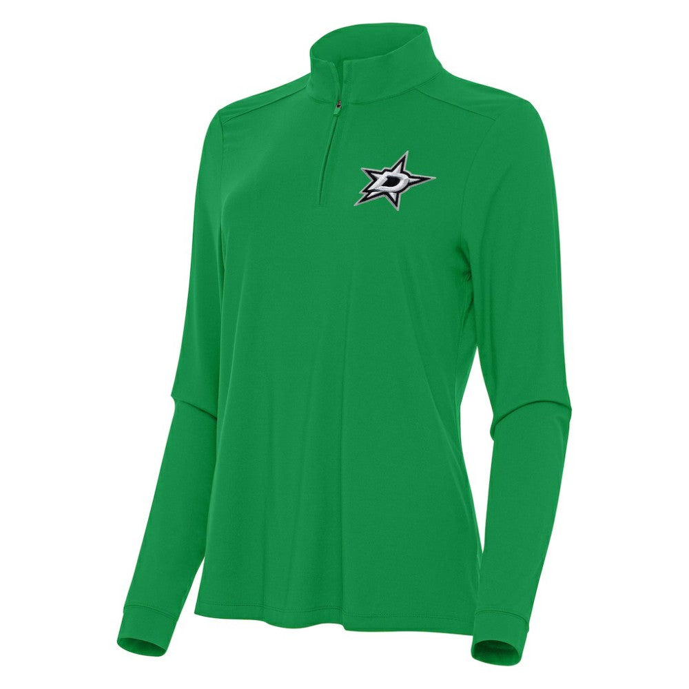 NHL Dallas Stars Antigua Women's Intent Quarter-Zip Top