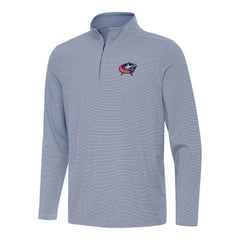 NHL Columbus Blue Jackets Antigua Twine Quarter-Zip Top