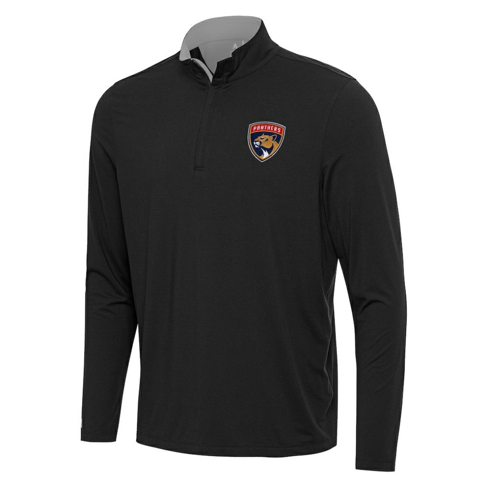 NHL Florida Panthers Antigua Content Quarter-Zip Pullover Top