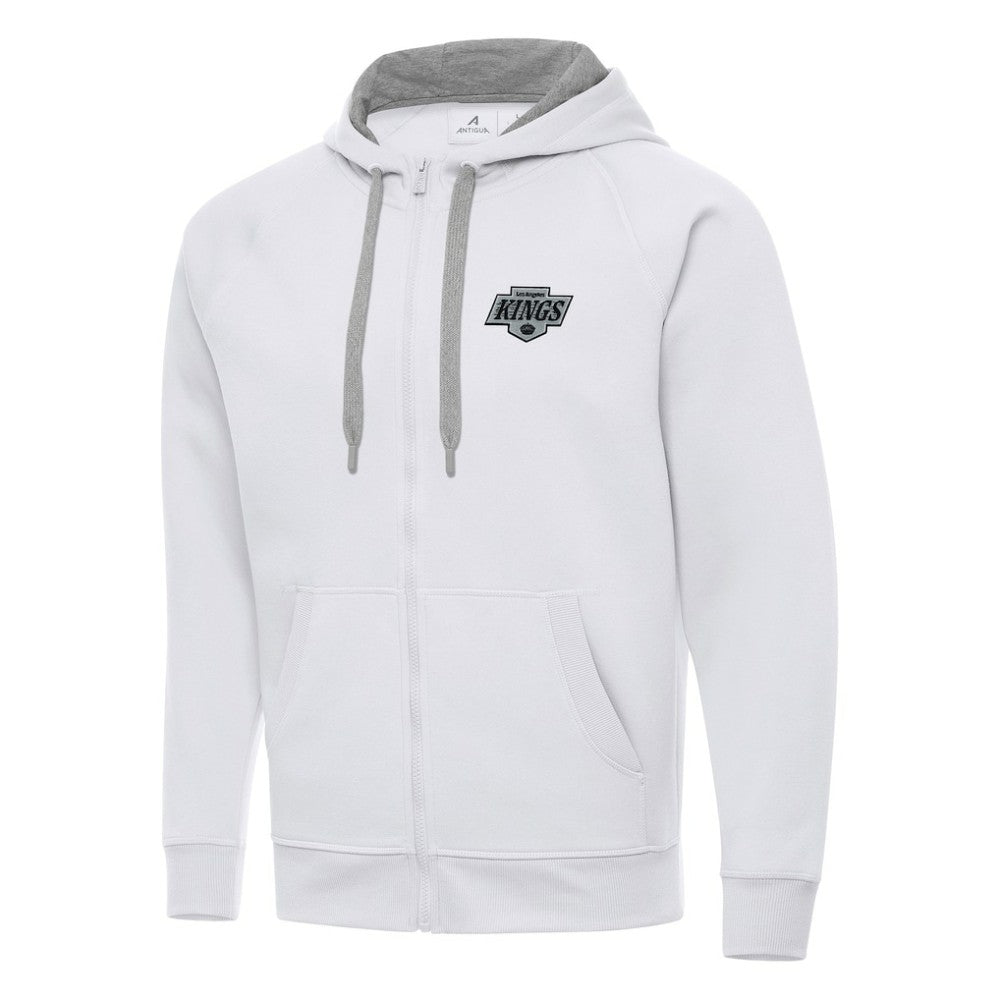NHL Los Angeles Kings Antigua Big & Tall Victory Full-Zip Hoodie