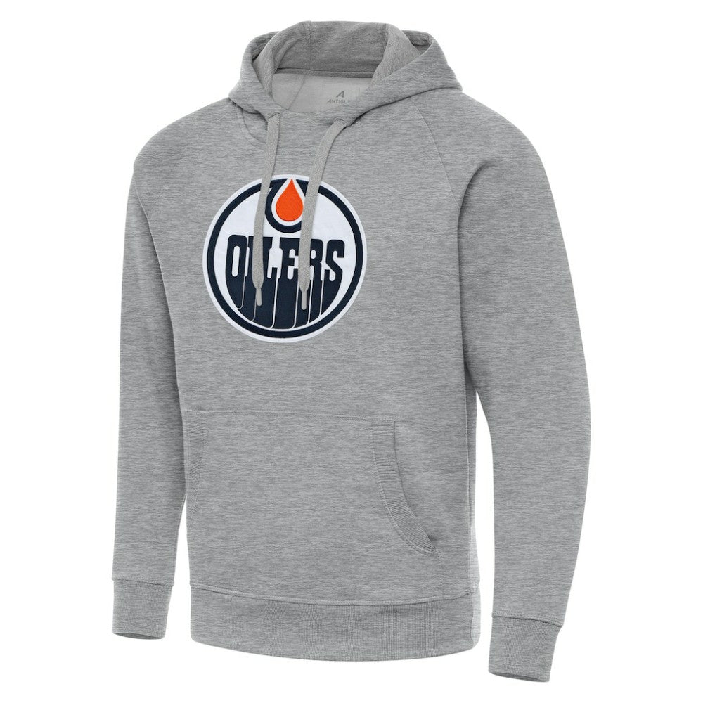 NHL Edmonton Oilers Antigua Big & Tall Victory Pullover Hoodie