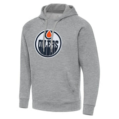 NHL Edmonton Oilers Antigua Big & Tall Victory Pullover Hoodie