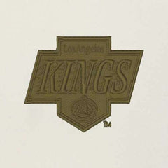 NHL Los Angeles Kings Antigua Intrepid Sand Raglan Long Sleeve Hoodie T-Shirt