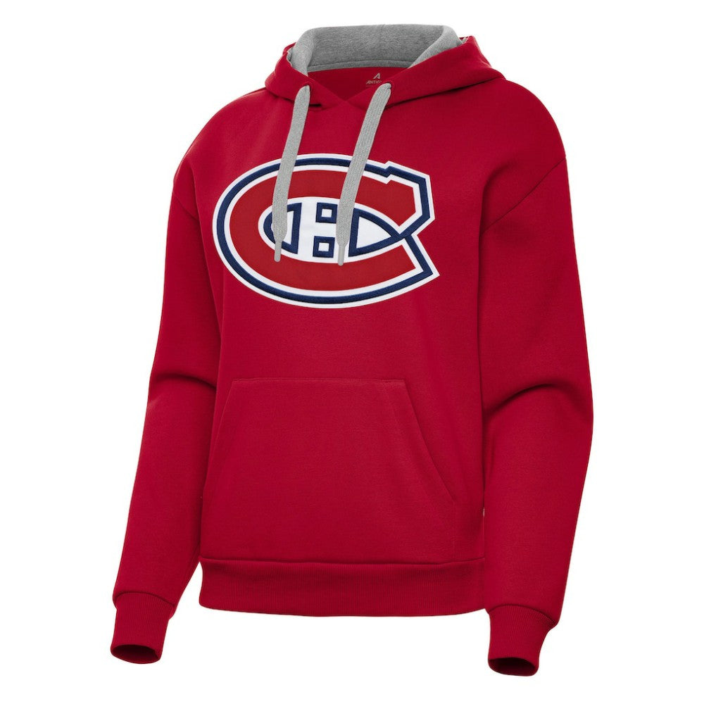 NHL Montreal Canadiens Antigua Women's Victory Pullover Hoodie