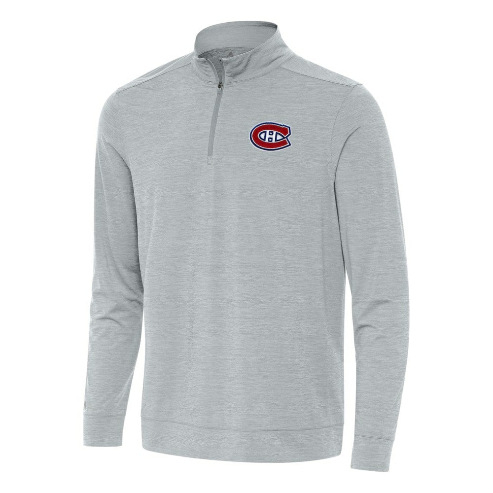 NHL Montreal Canadiens Antigua Bright Quarter-Zip Top