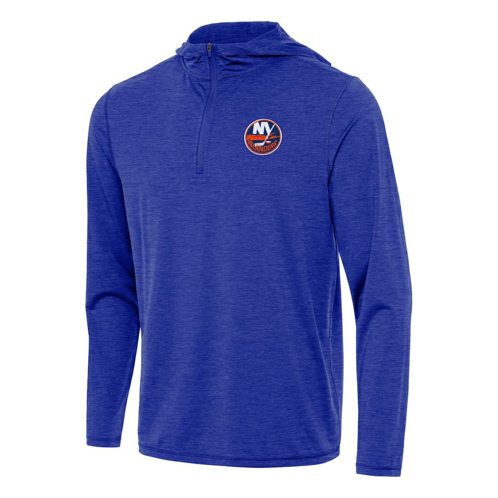 NHL New York Islanders Antigua Tidy Quarter-Zip Hoodie