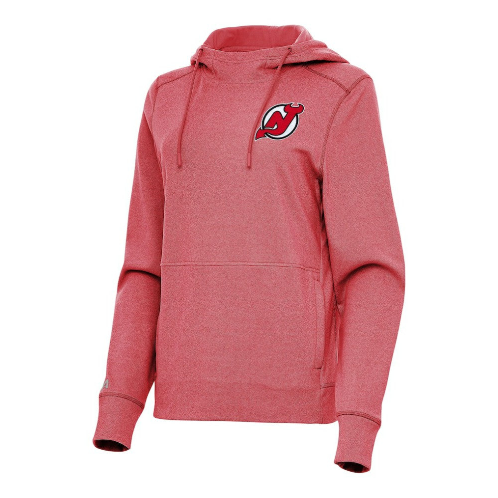 NHL New Jersey Devils Antigua Women's Justice Pullover Hoodie