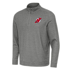 NHL New Jersey Devils Antigua Subtle Quarter-Zip Sweatshirt