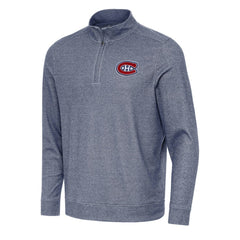 NHL Montreal Canadiens Antigua Subtle Quarter-Zip Sweatshirt