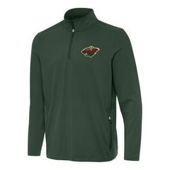 NHL Minnesota Wild Antigua Perilous Quarter-Zip Sweatshirt
