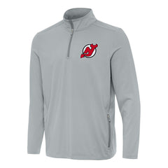 NHL New Jersey Devils Antigua Perilous Quarter-Zip Sweatshirt