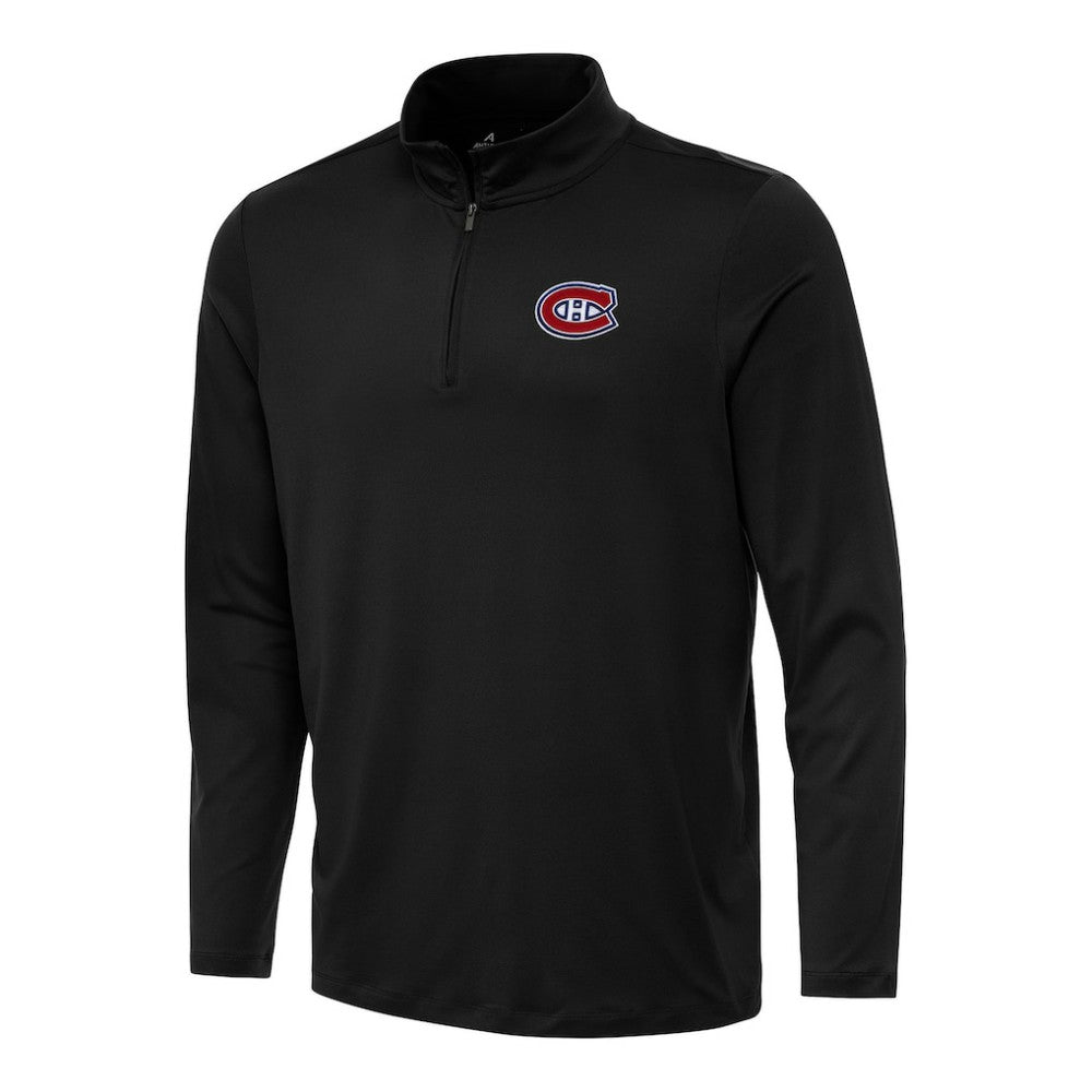 NHL Montreal Canadiens Antigua Reprocess Quarter-Zip Top