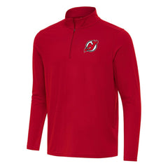 NHL New Jersey Devils Antigua Intent Quarter-Zip Top