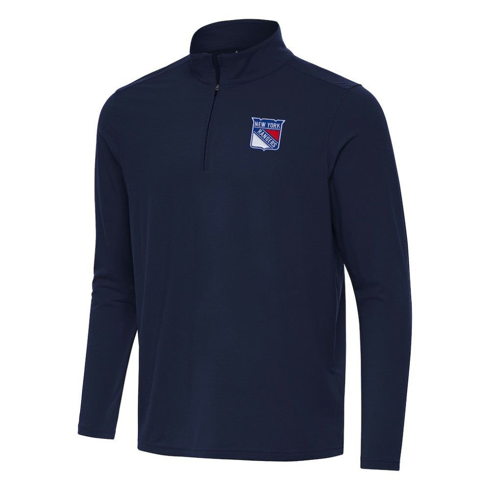 NHL New York Rangers Antigua Intent Quarter-Zip Top