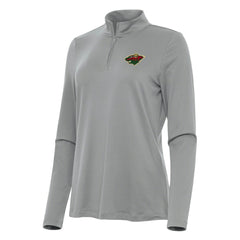 NHL Minnesota Wild Antigua Women's Reprocess Quarter-Zip Top
