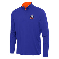 NHL New York Islanders Antigua Content Quarter-Zip Pullover Top