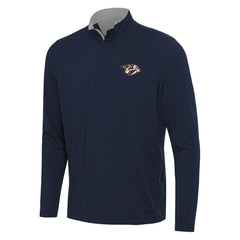 NHL Nashville Predators Antigua Content Quarter-Zip Pullover Top