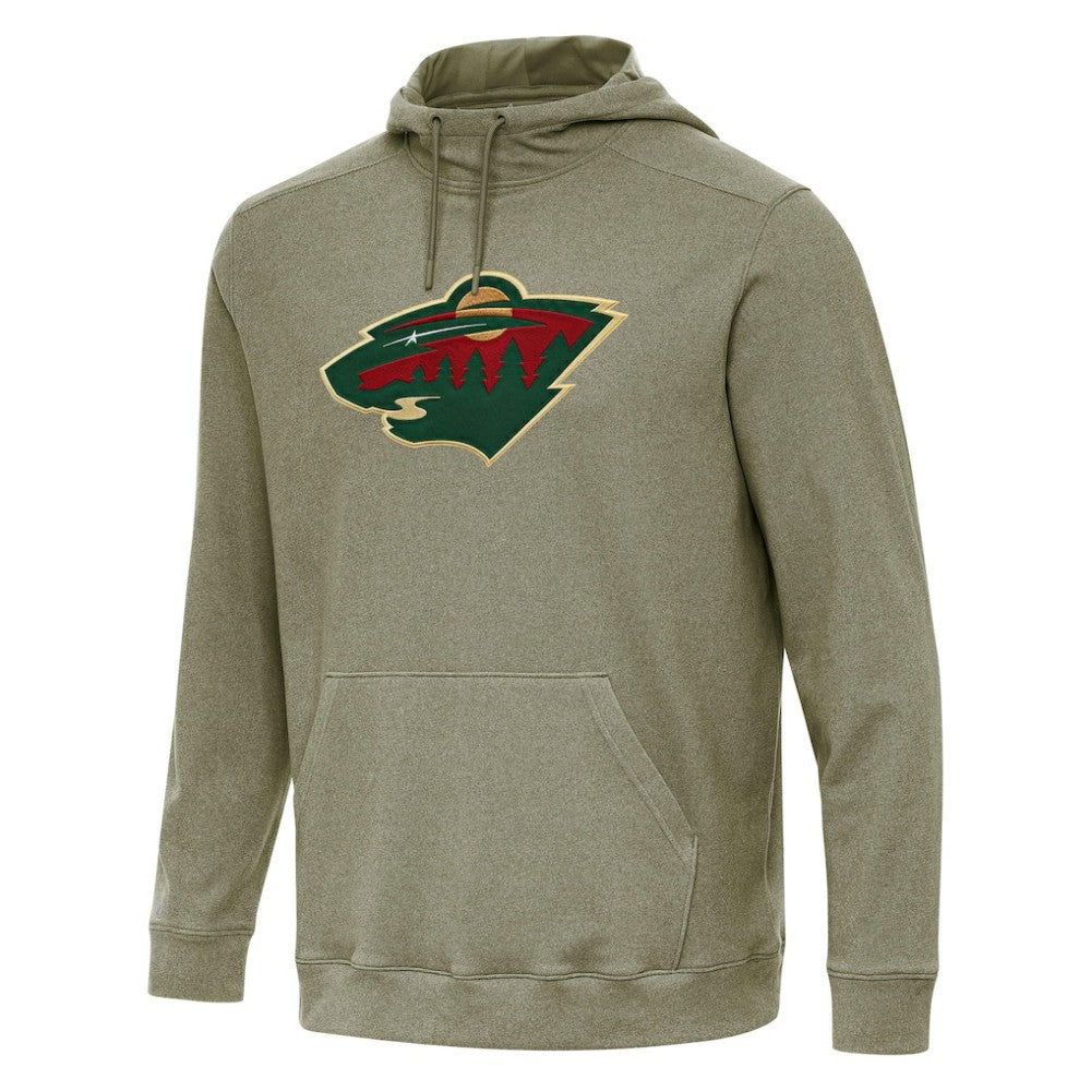 NHL Minnesota Wild Antigua Cloud Pullover Hoodie