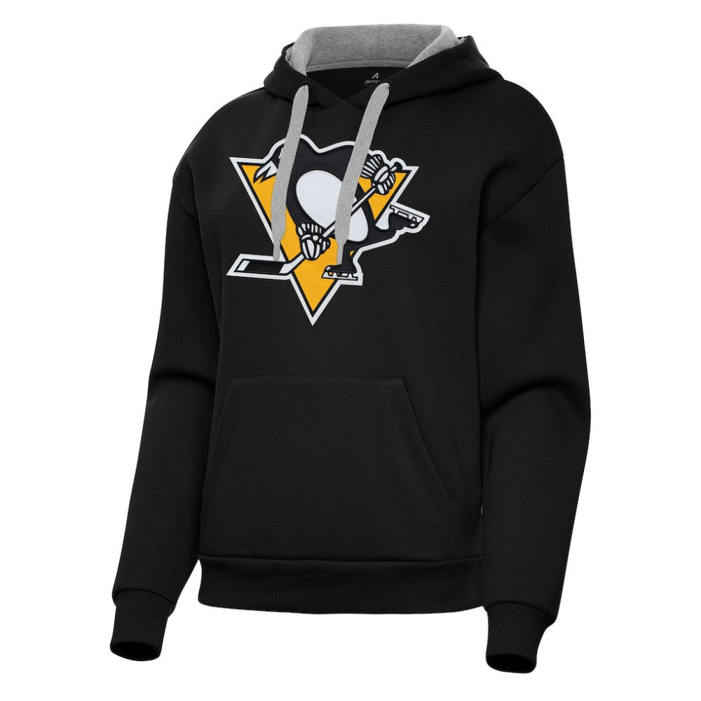 NHL Pittsburgh Penguins Antigua Women's Victory Pullover Hoodie