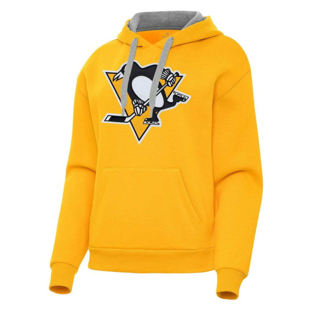 NHL Pittsburgh Penguins Antigua Women's Victory Pullover Hoodie