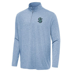 NHL Seattle Kraken Antigua Hunk Quarter-Zip Top