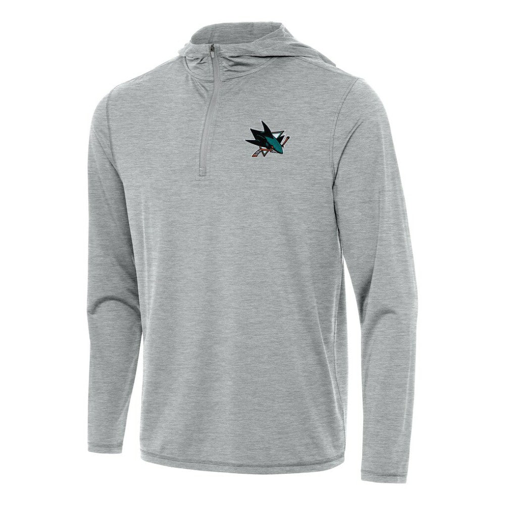 NHL San Jose Sharks Antigua Tidy Quarter-Zip Hoodie