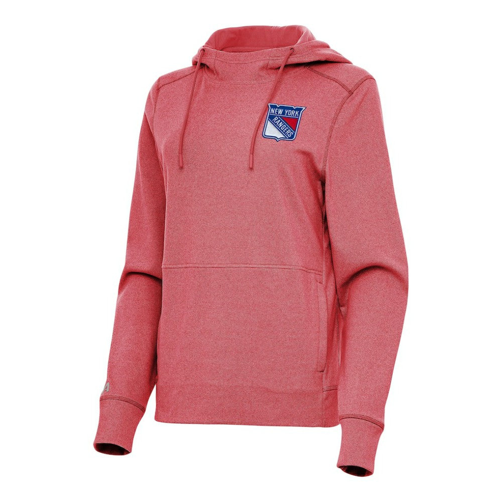 NHL New York Rangers Antigua Women's Justice Pullover Hoodie