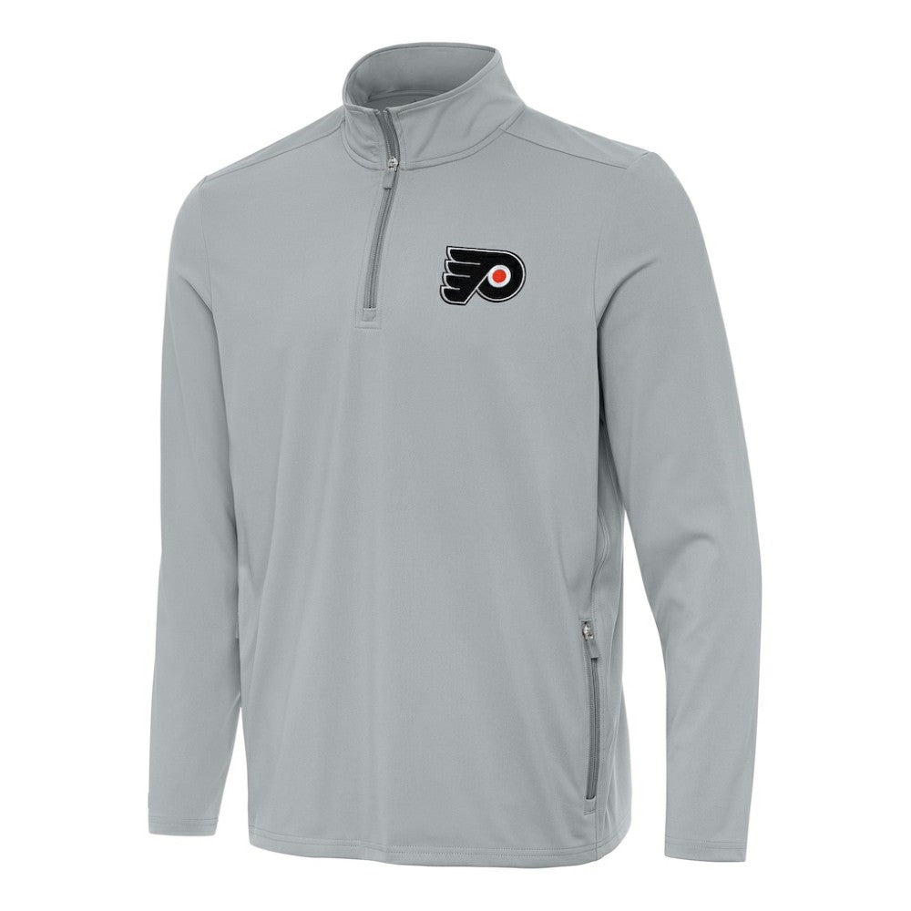 NHL Philadelphia Flyers Antigua Perilous Quarter-Zip Sweatshirt