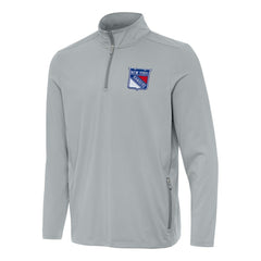 NHL New York Rangers Antigua Perilous Quarter-Zip Sweatshirt