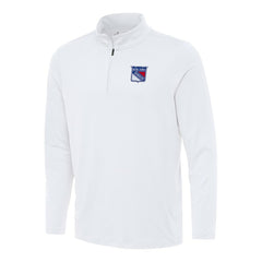 NHL New York Rangers Antigua Reprocess Quarter-Zip Top