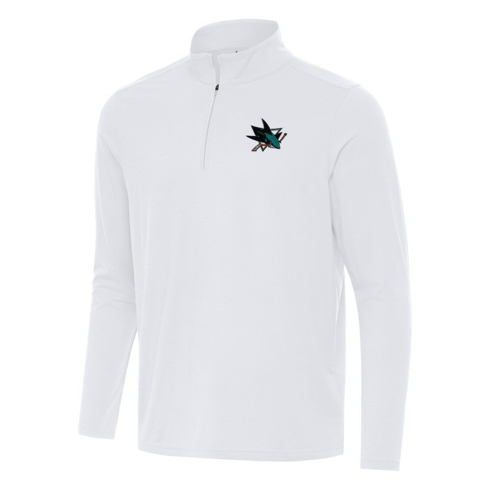 NHL San Jose Sharks Antigua Intent Quarter-Zip Top