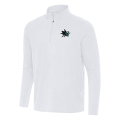 NHL San Jose Sharks Antigua Intent Quarter-Zip Top