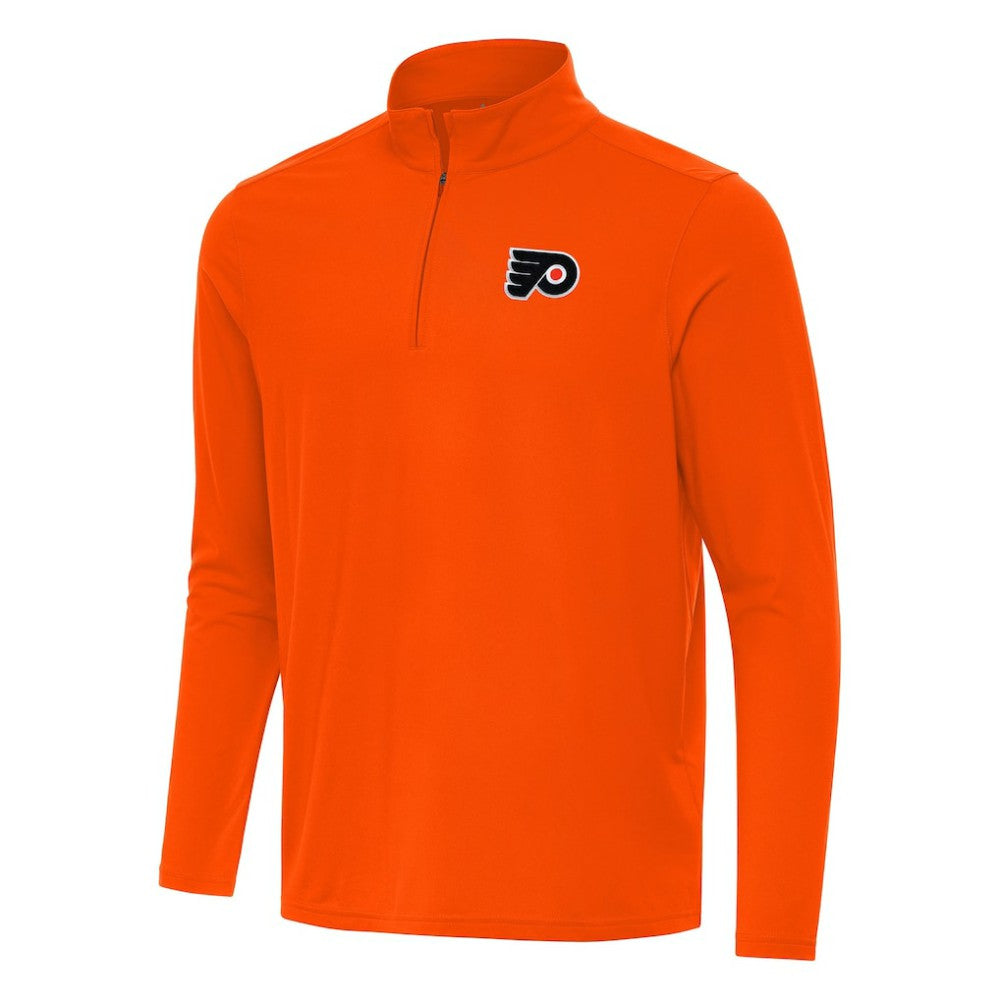 NHL Philadelphia Flyers Antigua Intent Quarter-Zip Top