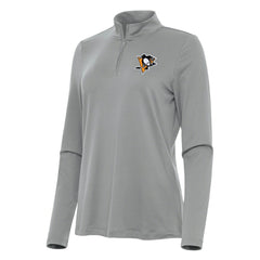 NHL Pittsburgh Penguins Antigua Women's Reprocess Quarter-Zip Top