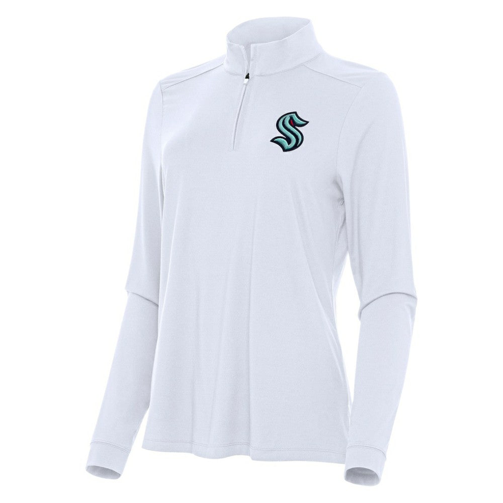 NHL Seattle Kraken Antigua Women's Intent Quarter-Zip Top