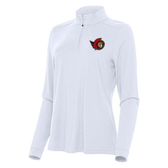 NHL Ottawa Senators Antigua Women's Intent Quarter-Zip Top