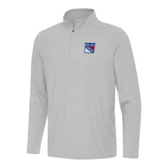NHL New York Rangers Antigua Twine Quarter-Zip Top